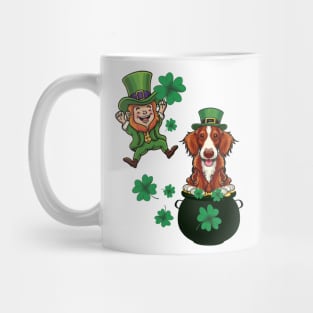 St Patricks Day Pot of Gold Dog Lover Mug